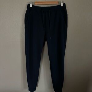 Lululemon Smooth Spacer Jogger Men’s M Navy Athletic Lounge Training Pants